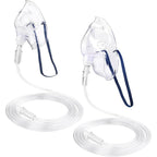 Ventisera adult oxygen mask front view for respiratory therapy.