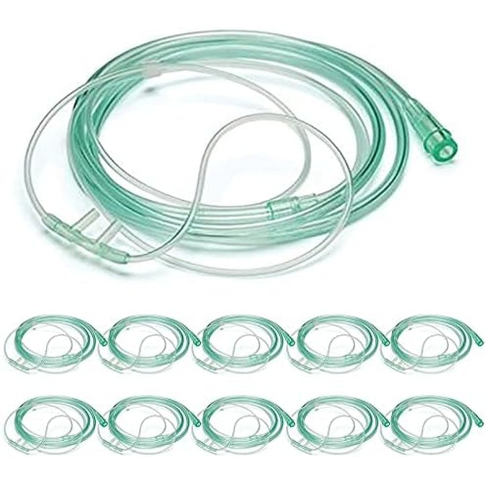 Hd Houdell high flow oxygen cannulas 10 pack front view