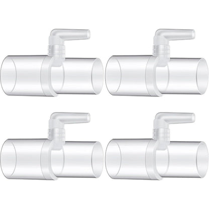 Qiyaz 4 Pack Oxygen Enrichment Adapter front view for CPAP therapy