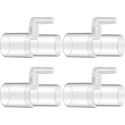Qiyaz 4 Pack Oxygen Enrichment Adapter front view for CPAP therapy
