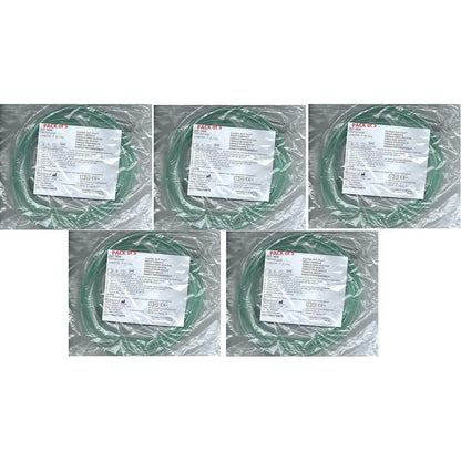 Zciziu Adult Ultra Soft Oxygen Cannula front view with green tubing.