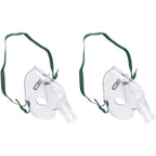 AmeriCan Goods Adult Oxygen Mask front view medical-grade respiratory therapy equipment.