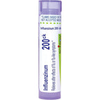 Boiron Influenzinum 200Ck 80 pellets front view for flu recovery