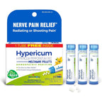 Boiron Hypericum Perforatum 30C front packaging for nerve pain relief.