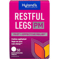 Hyland's Restful Legs PM 50 tablets front box view for restless leg relief