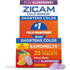 Zicam Cold Remedy Zinc RapidMelts front view cold shortening medicine