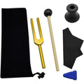 Beuiouer 963 Hz tuning fork set front view for chakra sound therapy.