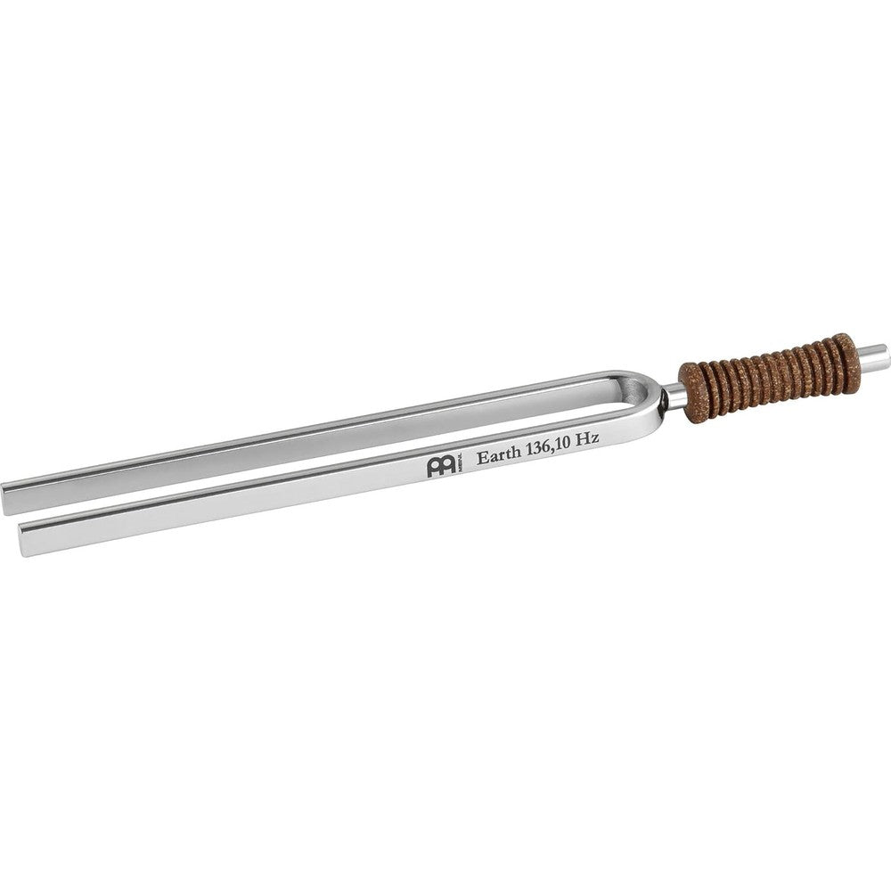 Sonic Energy Planetary Tuning Fork Earth Year front view showing premium steel body.