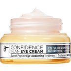IT Cosmetics Confidence In An Eye Cream front view jar