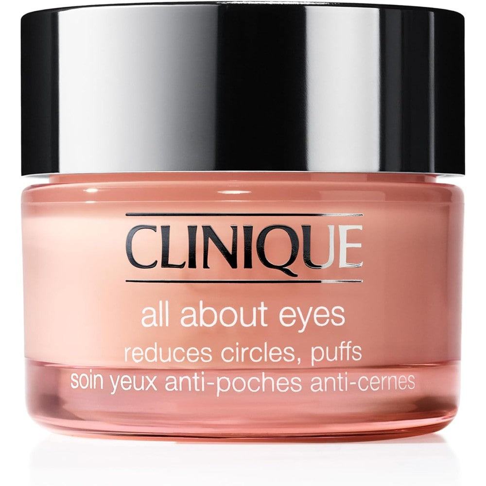 Clinique All About Eyes Lightweight Eye Cream jar front view
