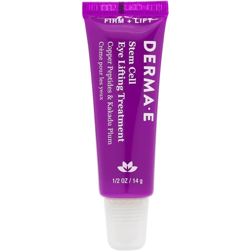 Derma E Stem Cell Lifting Eye Treatment front view with cream jar
