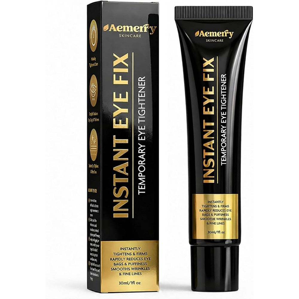 Aemerry Instant Eye And Face Tightener Cream tube and box front view