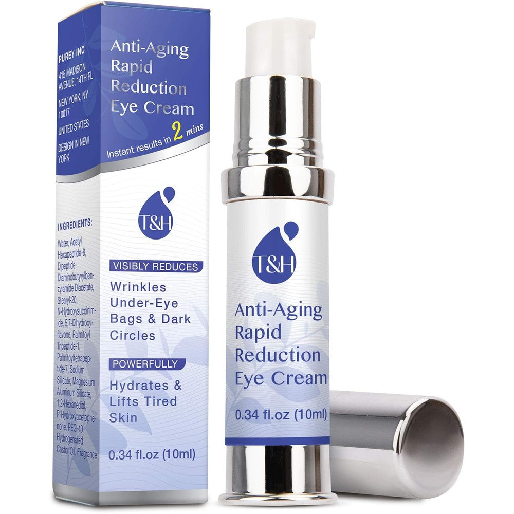 Terez And Honor Anti Aging Rapid Reduction Under Eye Cream front view tube
