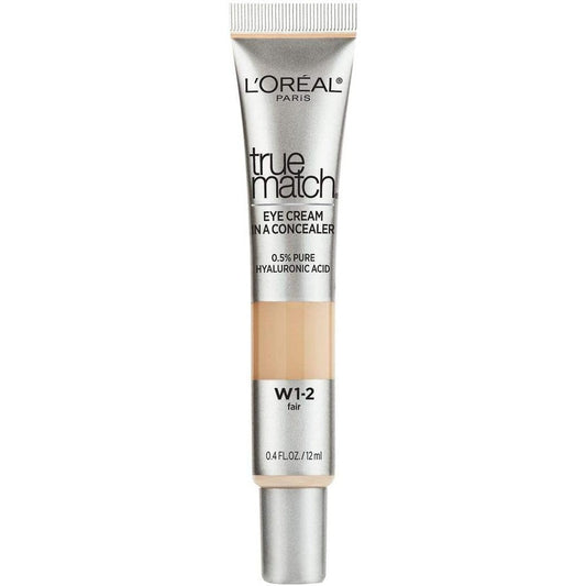 L'Oreal Paris True Match Eye Cream In A Concealer Fair front view