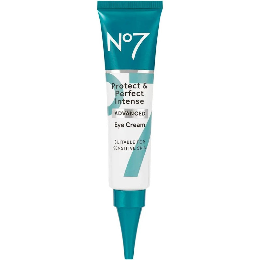 No7 Protect And Perfect Intense Advanced Eye Cream front view for dark circles