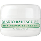 Mario Badescu hyaluronic eye cream front view jar