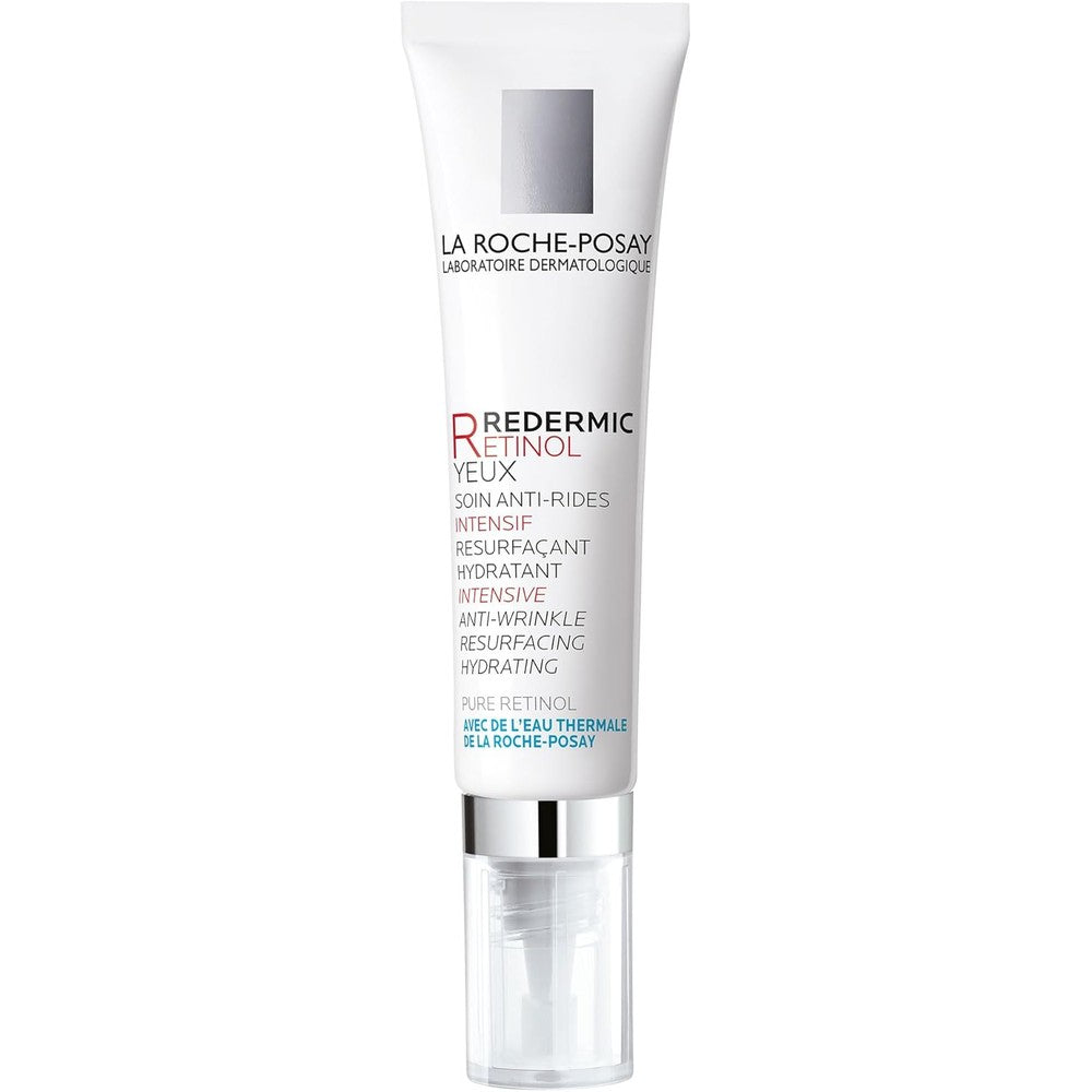 La Roche-Posay Redermic R Retinol Eye Cream 15ml tube front view showing anti-aging branding