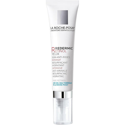 La Roche-Posay Redermic R Retinol Eye Cream 15ml tube front view showing anti-aging branding