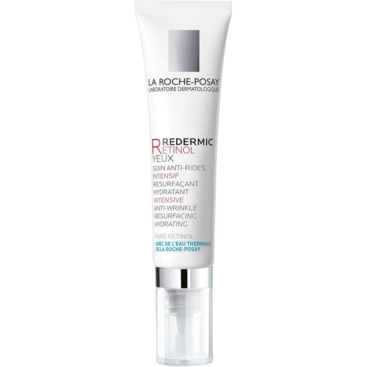 La Roche-Posay Redermic R Retinol Eye Cream 15ml tube front view showing anti-aging branding