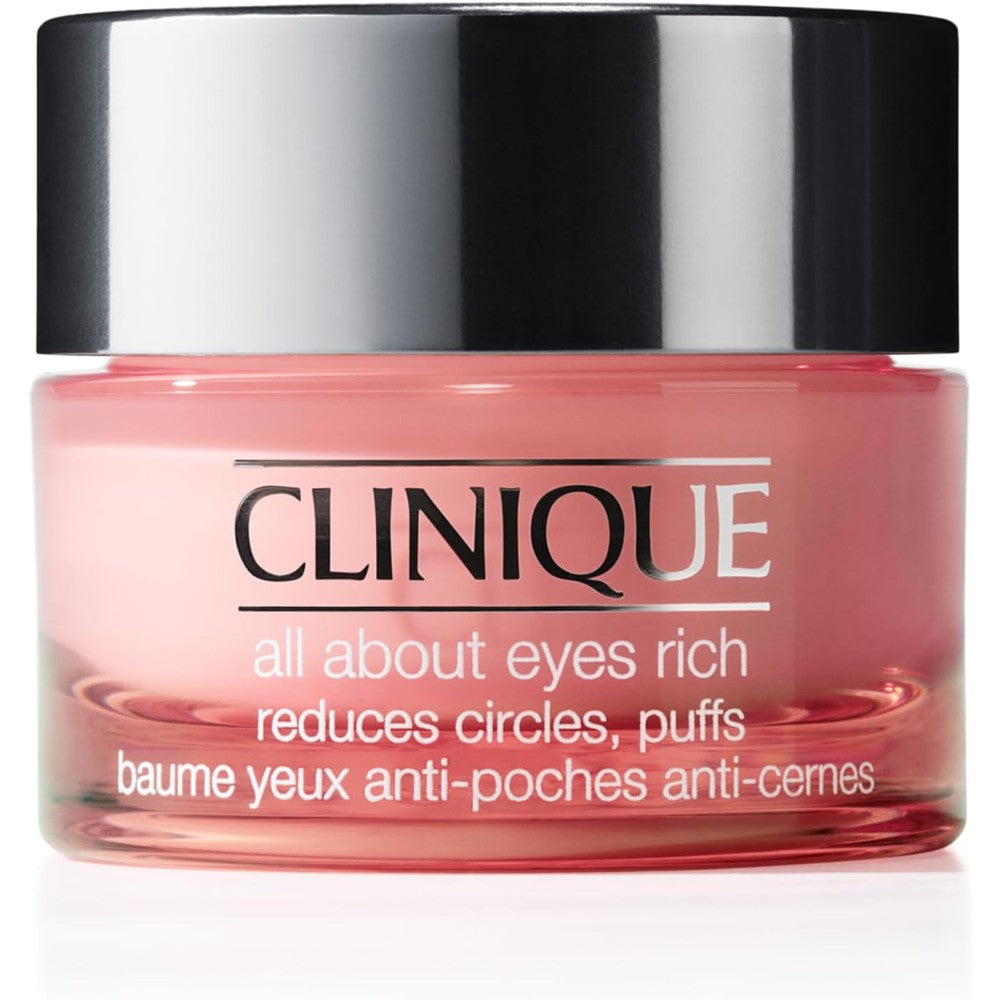 Clinique All About Eyes Rich Eye Cream front view jar