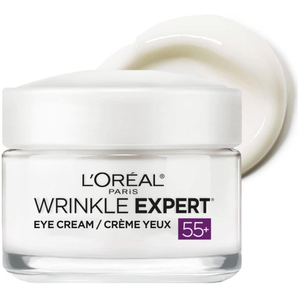 Loreal Paris Wrinkle Expert 55 Plus Anti Wrinkle Eye Cream front view
