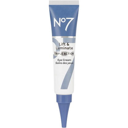 No7 Lift And Luminate Triple Action Under Eye Cream Front View