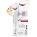 Eucerin Radiant Tone Eye Cream front view bottle with retail box