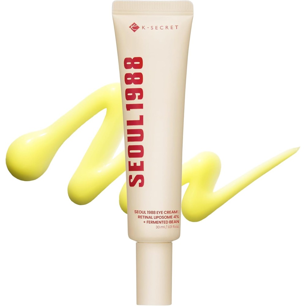 K-SECRET SEOUL 1988 Retinal Eye Cream front view of the thirty milliliter tube on a clean background.