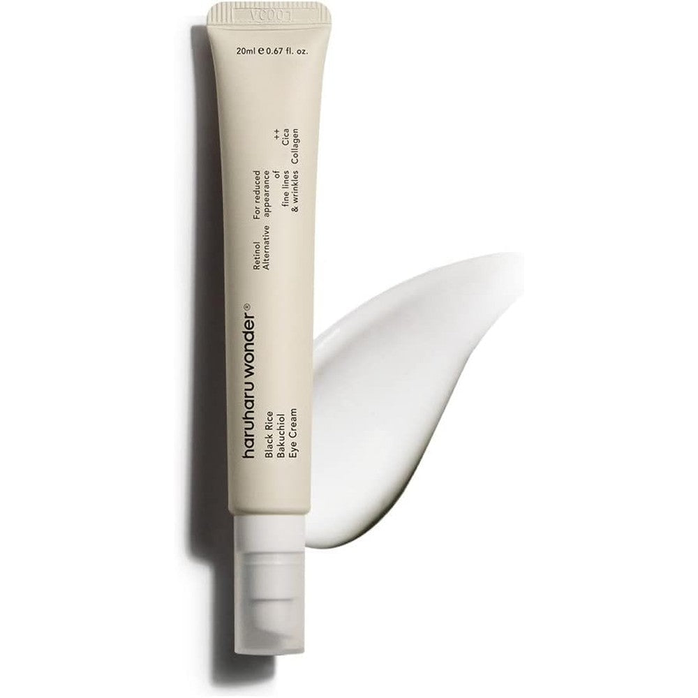 Haruharu Wonder Black Rice Bakuchiol Eye Cream 20ml front view bottle packaging