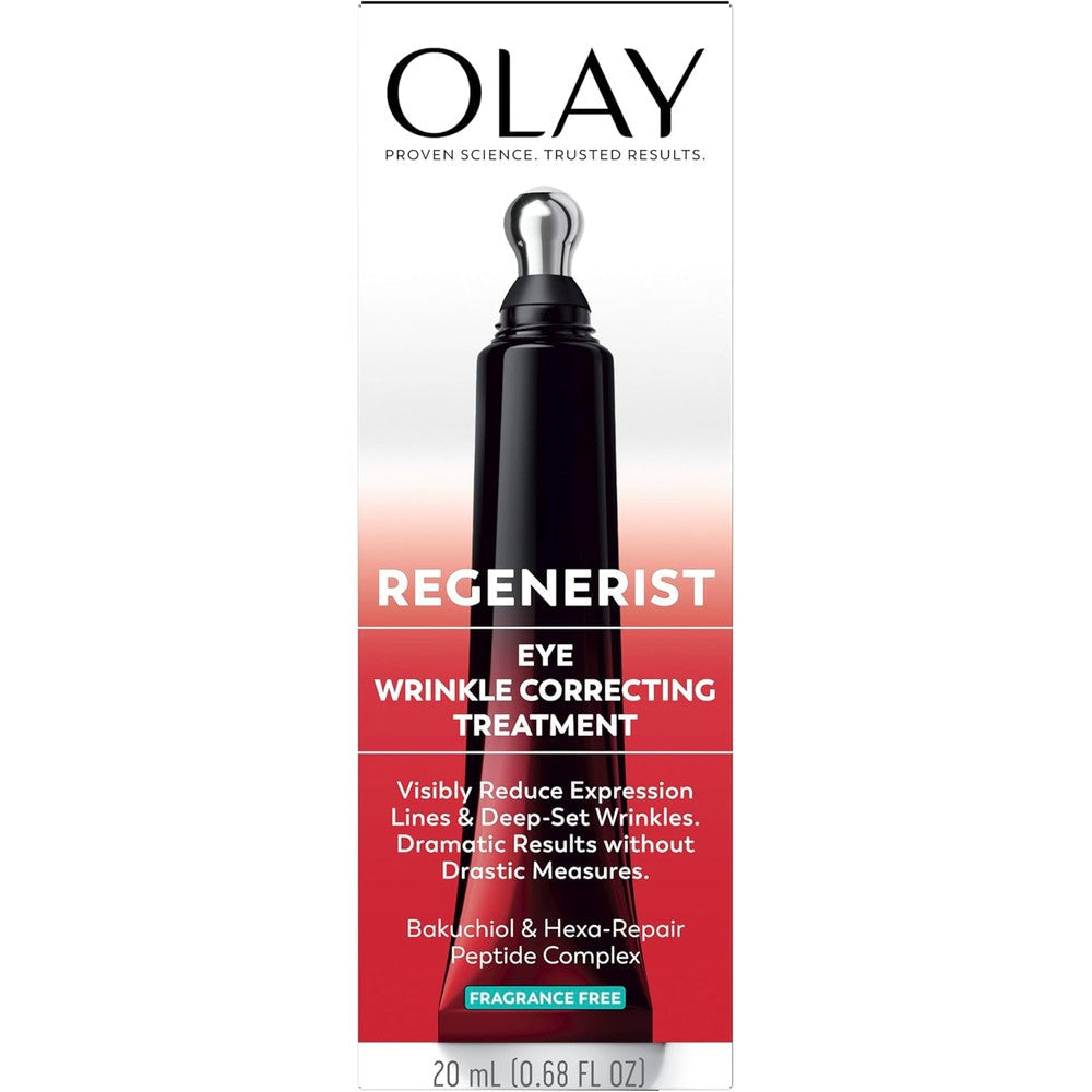 Olay Regenerist Under Eye Cream Roller front view package