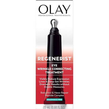 Olay Regenerist Under Eye Cream Roller front view package