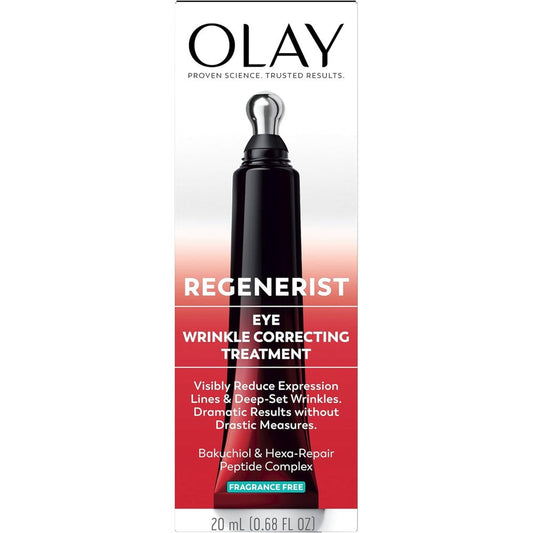 Olay Regenerist Under Eye Cream Roller front view package