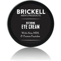 Brickell Men's Restoring Under Eye Cream front view jar