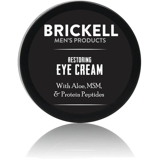 Brickell Men Restoring Under Eye Cream 0 5 Ounce front view