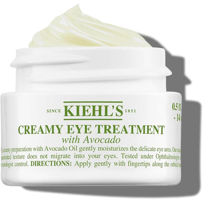 Kiehl's Creamy Eye Treatment with Avocado 14g front view packaging