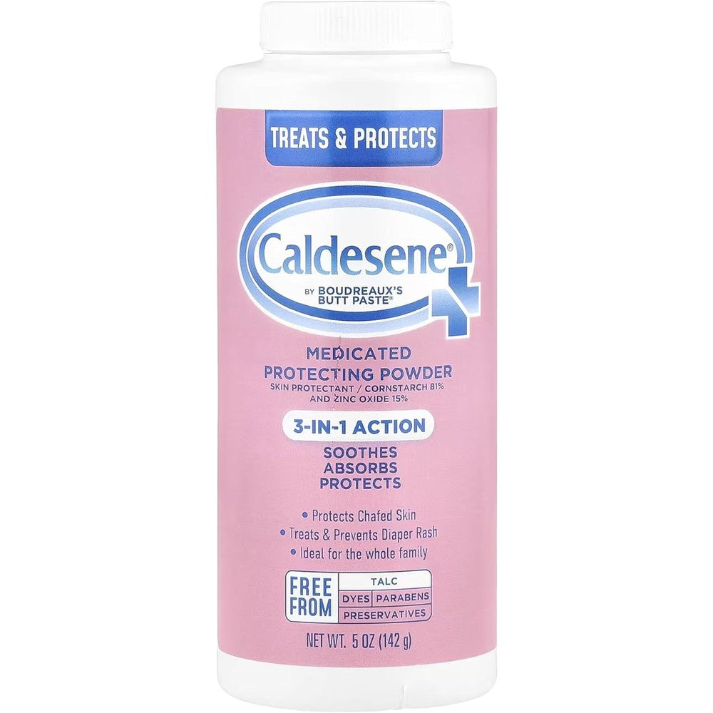 Caldesene Medicated Protecting Powder front view 2 pack set