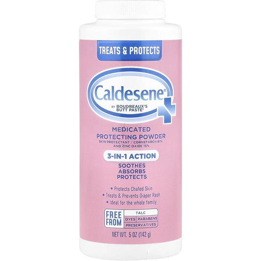 Caldesene Medicated Protecting Powder front view 2 pack set