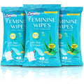 Coralite Feminine Wipes To Go 5 pack front view imported personal care.