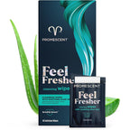 Promescent Intimate Wipes 40 count box front view for sexual hygiene.