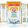 Arm and Hammer Face and Body Wipes 30 Sheets front view for portable hygiene.