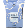 Saalt Daily Cleansing Wipes 15 count front packaging for feminine hygiene.