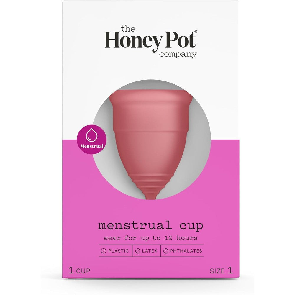 The Honey Pot Company Menstrual Cup Size 1 front view authentic period care