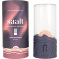 Saalt Menstrual Cup Steamer front view in Blue Dusk color for period cup sanitization.