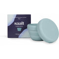 Saalt Compact Sanitizer front view in sage green for period cup cleaning.