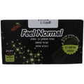 Eishes Chayil Feel Normal Black Panty Liners front view packaging