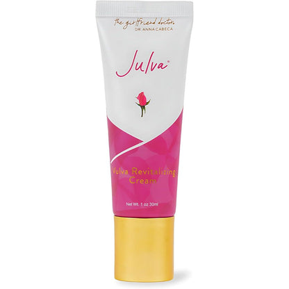 Julva Feminine Cream front view of 1 ounce tube for intimate moisturizing