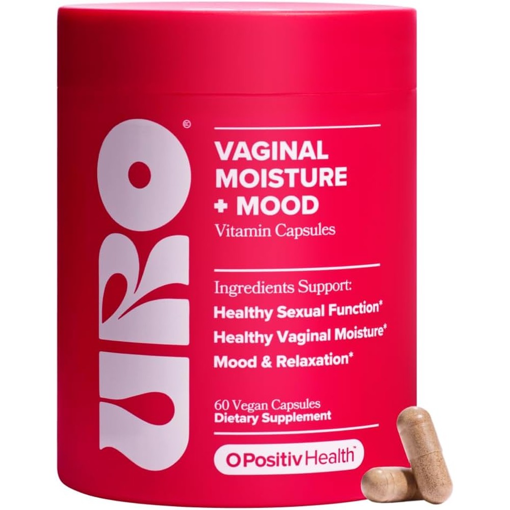 O Positiv URO Vaginal Moisture and Mood bottle front view for female sexual wellness