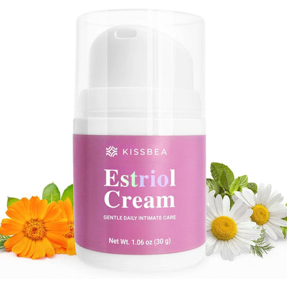 Kissbea Vaginal Estrogen Cream front view for menopause relief.