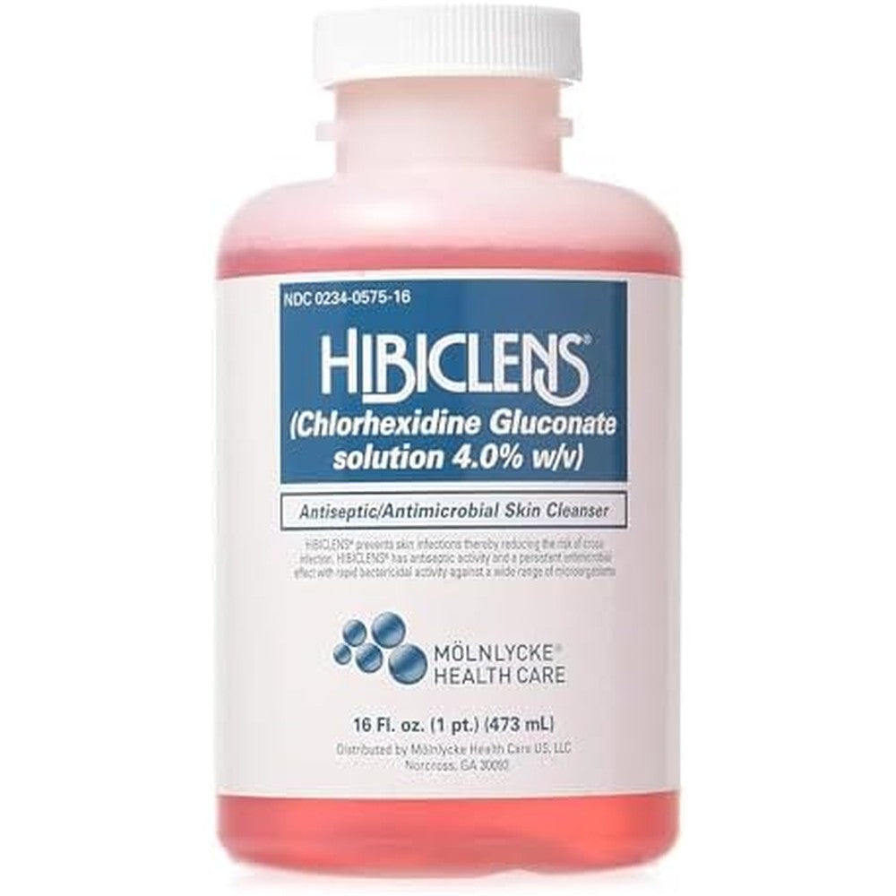 Molnlycke Health Care Hibiclens Liquid Antiseptic 16 Oz Includes Hand Pump