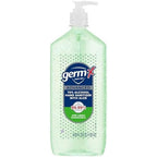 Germ-X Advanced Hand Sanitizer with Aloe and Vitamin E, 1 Liter, Less Drying Moisturizing Gel, No Rinse Formula, Pump Bottle